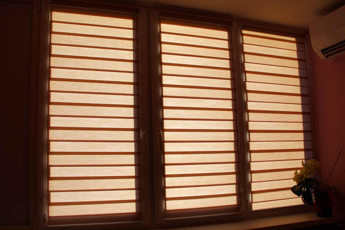 Composite Shutters installed on home windows in a North Carolina residence